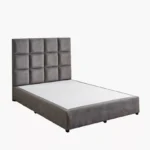 Curvy Rubik Queen Upholstered Bed - 160x200 cm