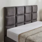 Curvy Rubik Upholstered King Bed - 180x200 cm