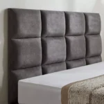 Curvy Rubik Upholstered King Bed - 180x200 cm