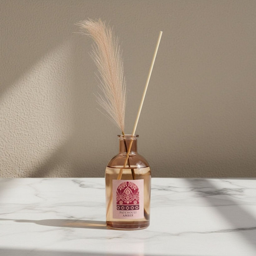 Nuvori Gardenia Patchouli Amber Reed Diffuser - 200 ml - Image 3