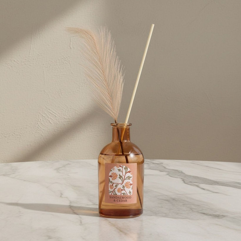 Nuvori Gardenia Sandalwood and Cedar Reed Diffuser - 200 ml - Image 3
