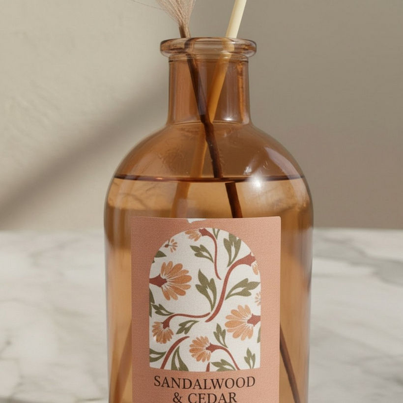 Nuvori Gardenia Sandalwood and Cedar Reed Diffuser - 200 ml - Image 4