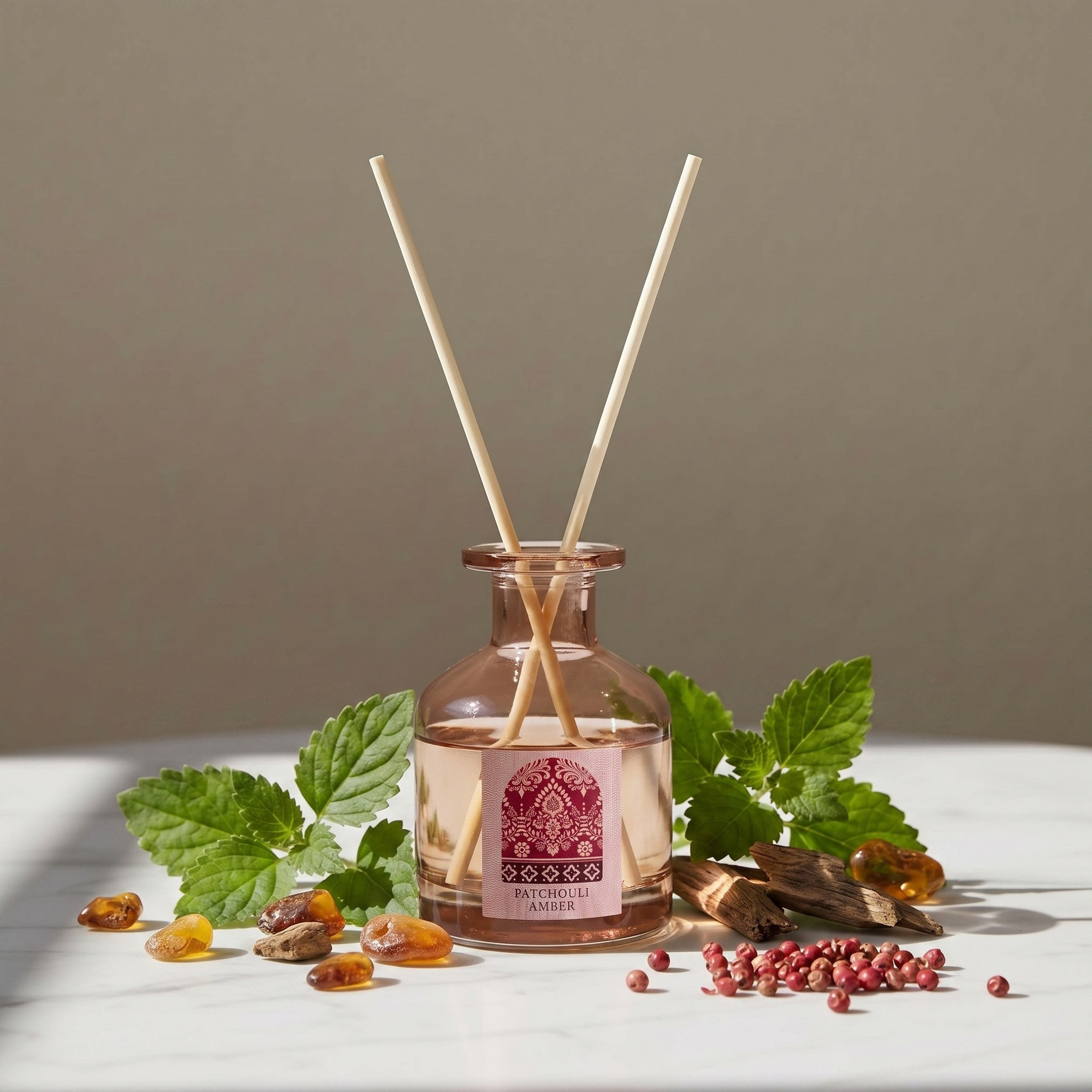 Nuvori Gardenia Patchouli Amber Reed Diffuser - 100 ml