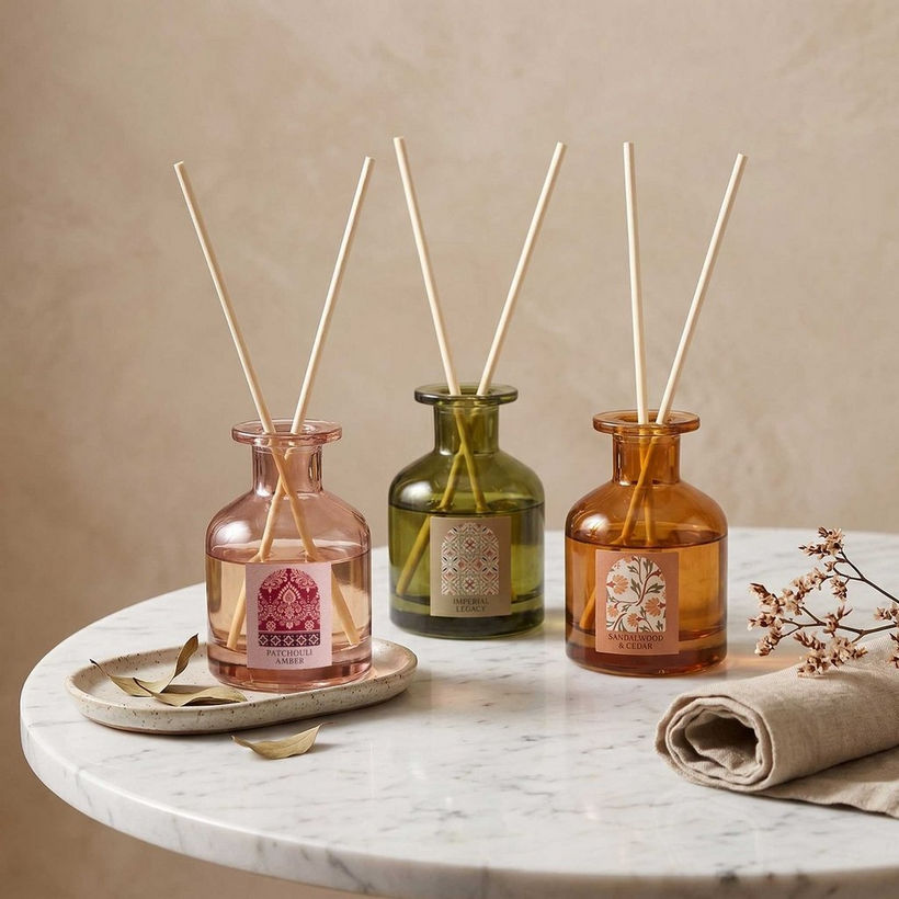 Nuvori Gardenia Patchouli Amber Reed Diffuser - 100 ml - Image 2