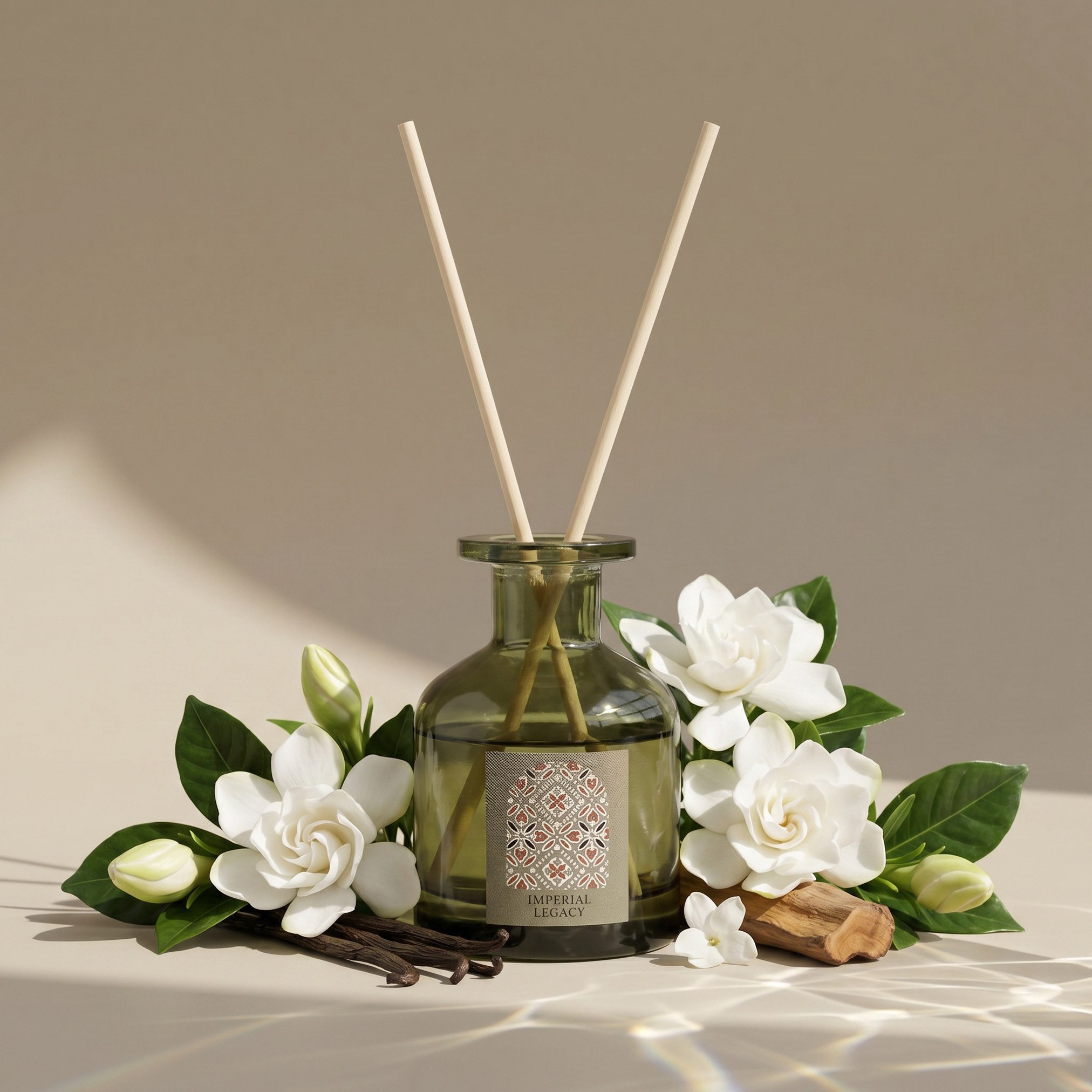 Nuvori Gardenia Imperial Legacy Reed Diffuser - 100 ml