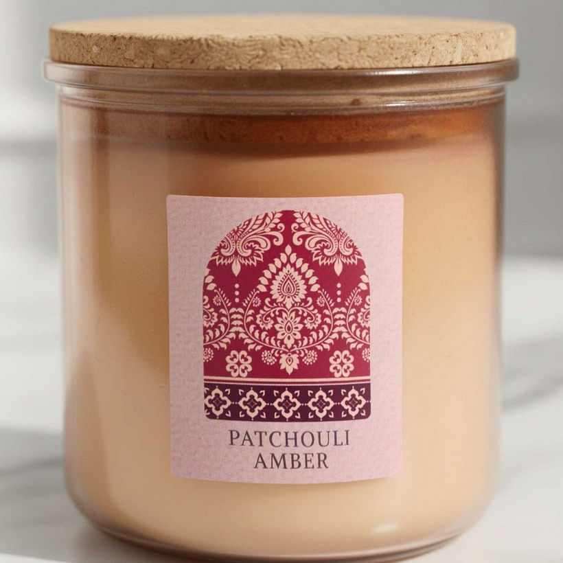 Nuvori Gardenia Patchouli Amber Jar Candle - 340 gm - Image 4
