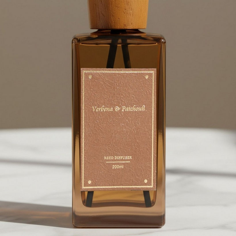 Nuvori Scentelier Verbena and Patchouli Reed Diffuser - 200 ml - Image 4