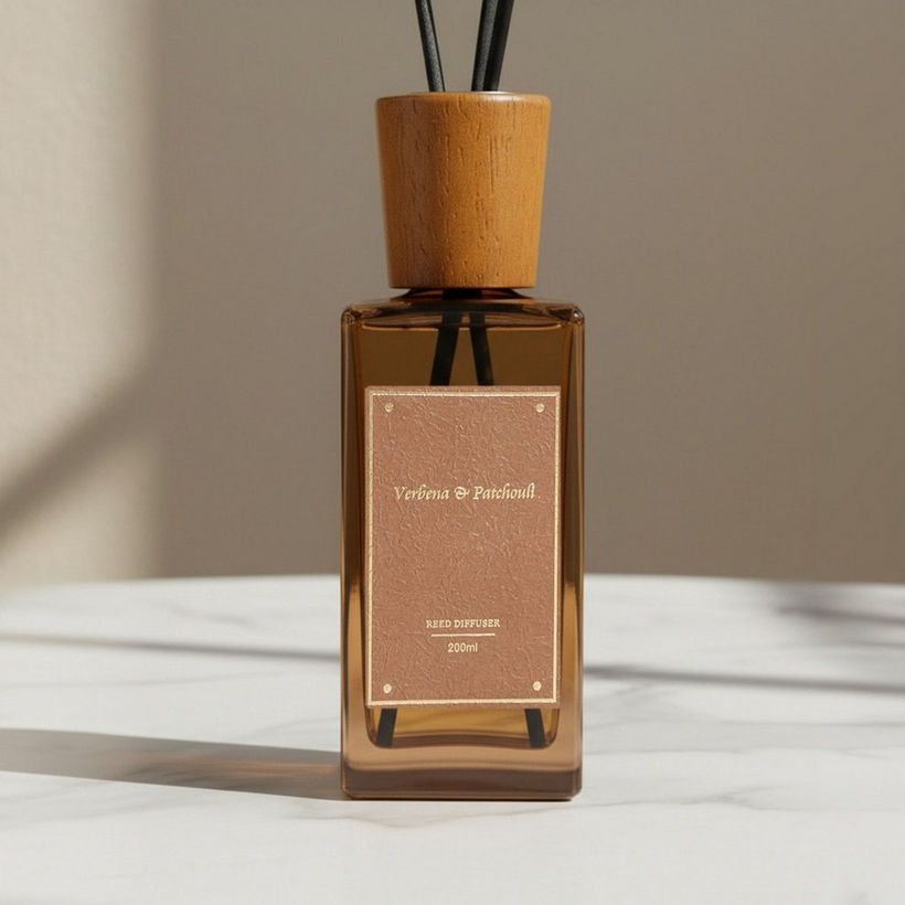 Nuvori Scentelier Verbena and Patchouli Reed Diffuser - 200 ml - Image 5