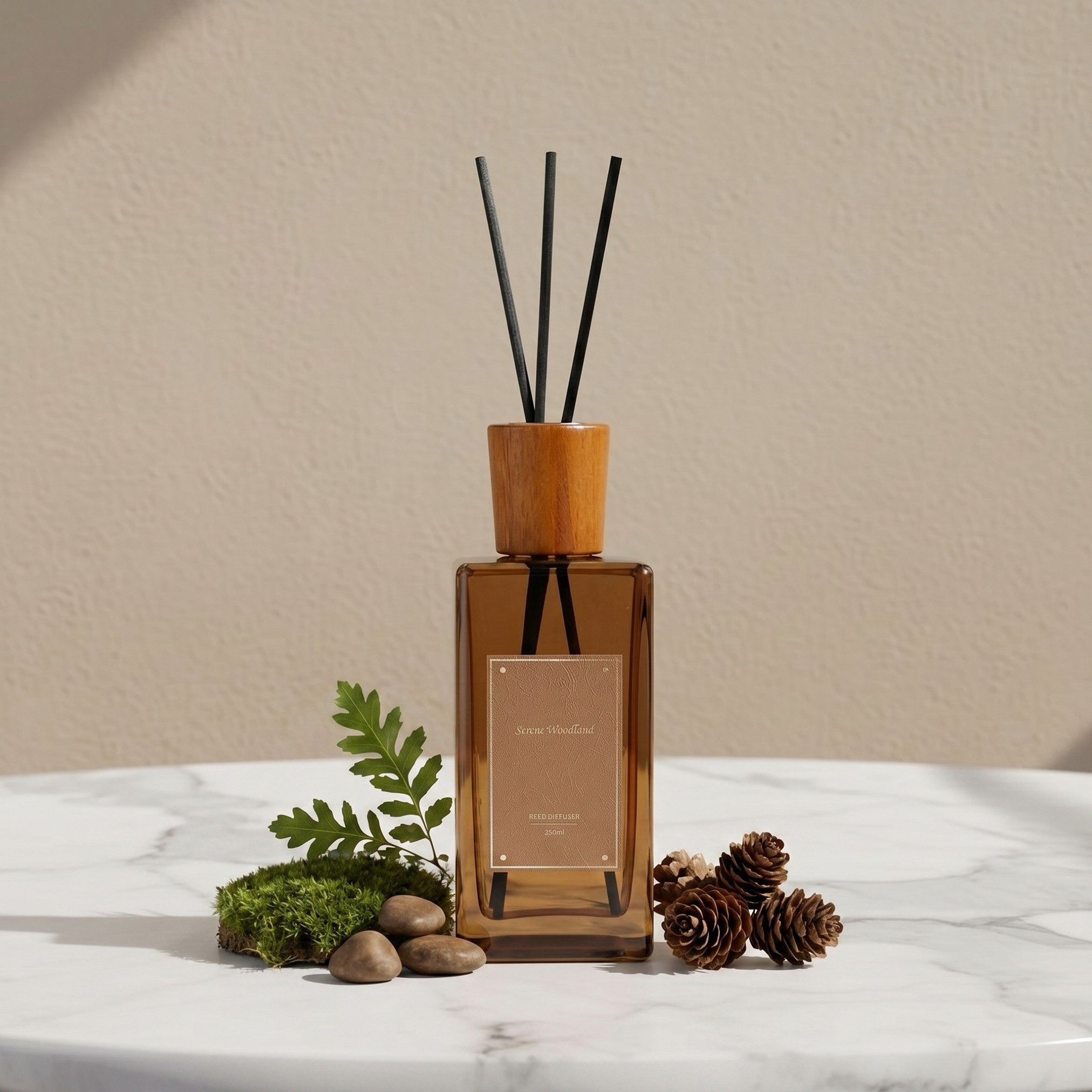 Nuvori Scentelier Serene Woodland Reed Diffuser - 350 ml
