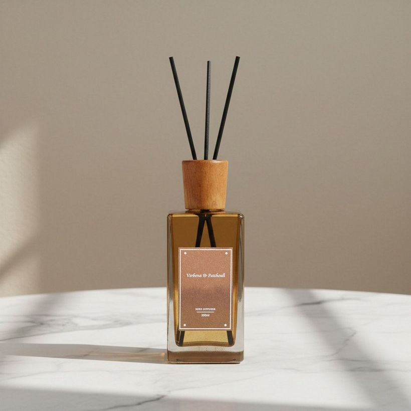 Verbena and Patchouli Reed Diffuser 350ml - Image 3