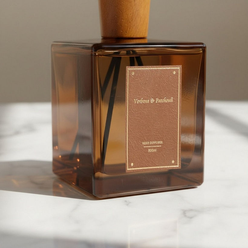 Nuvori Scentelier Verbena & Patchouli Reed Diffuser - 500 ml - Image 5