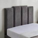 Curvy Riston Upholstered Twin Bed - 120x200 cm