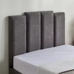Curvy Riston Upholstered Queen Bed - 140x200 cm