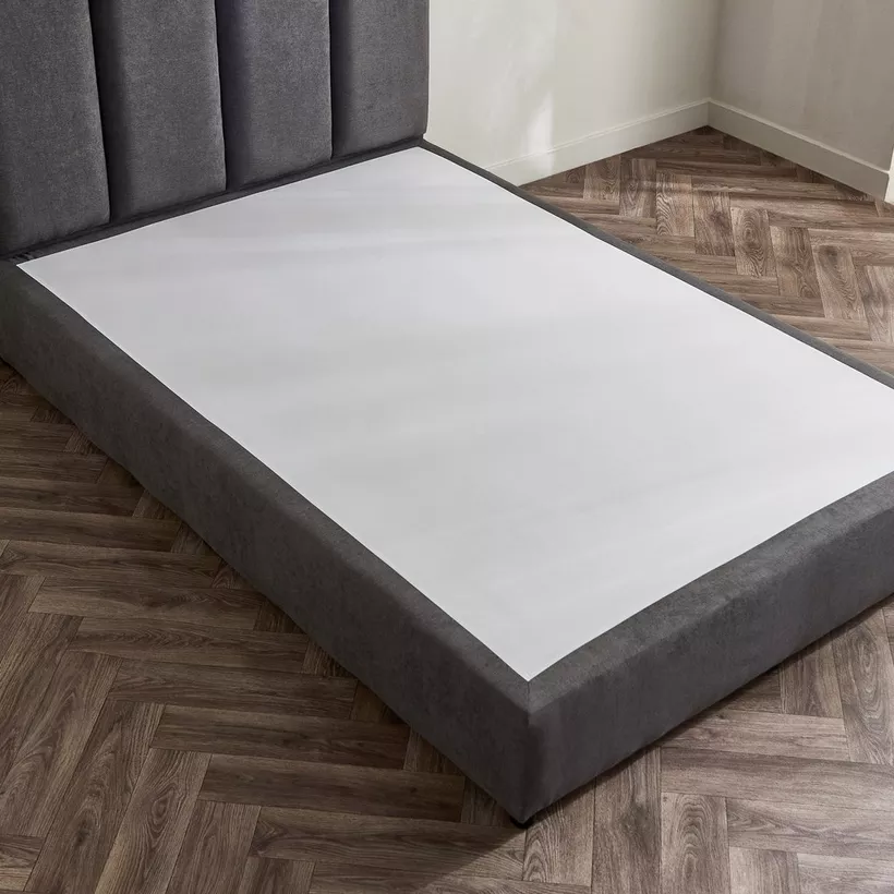 Curvy Riston Upholstered Queen Bed - 140x200 cm - Image 7