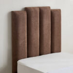 Curvy Riston Upholstered Single Bed - 90x200 cm