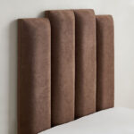 Curvy Riston Upholstered Single Bed - 90x200 cm
