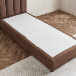 Curvy Riston Upholstered Single Bed - 90x200 cm