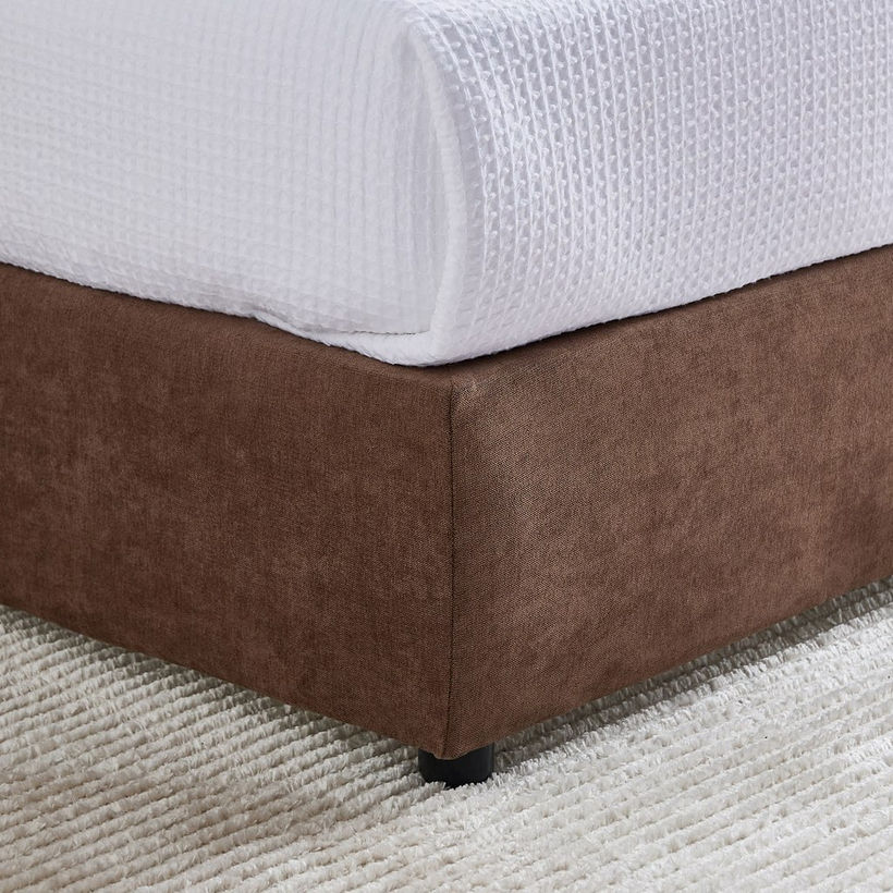 Curvy Riston Upholstered Single Bed - 90x200 cm - Image 8