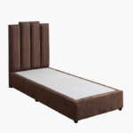 Curvy Riston Upholstered Single Bed - 90x200 cm