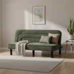 Movo Groov 3-Seater Fabric Sofa Bed