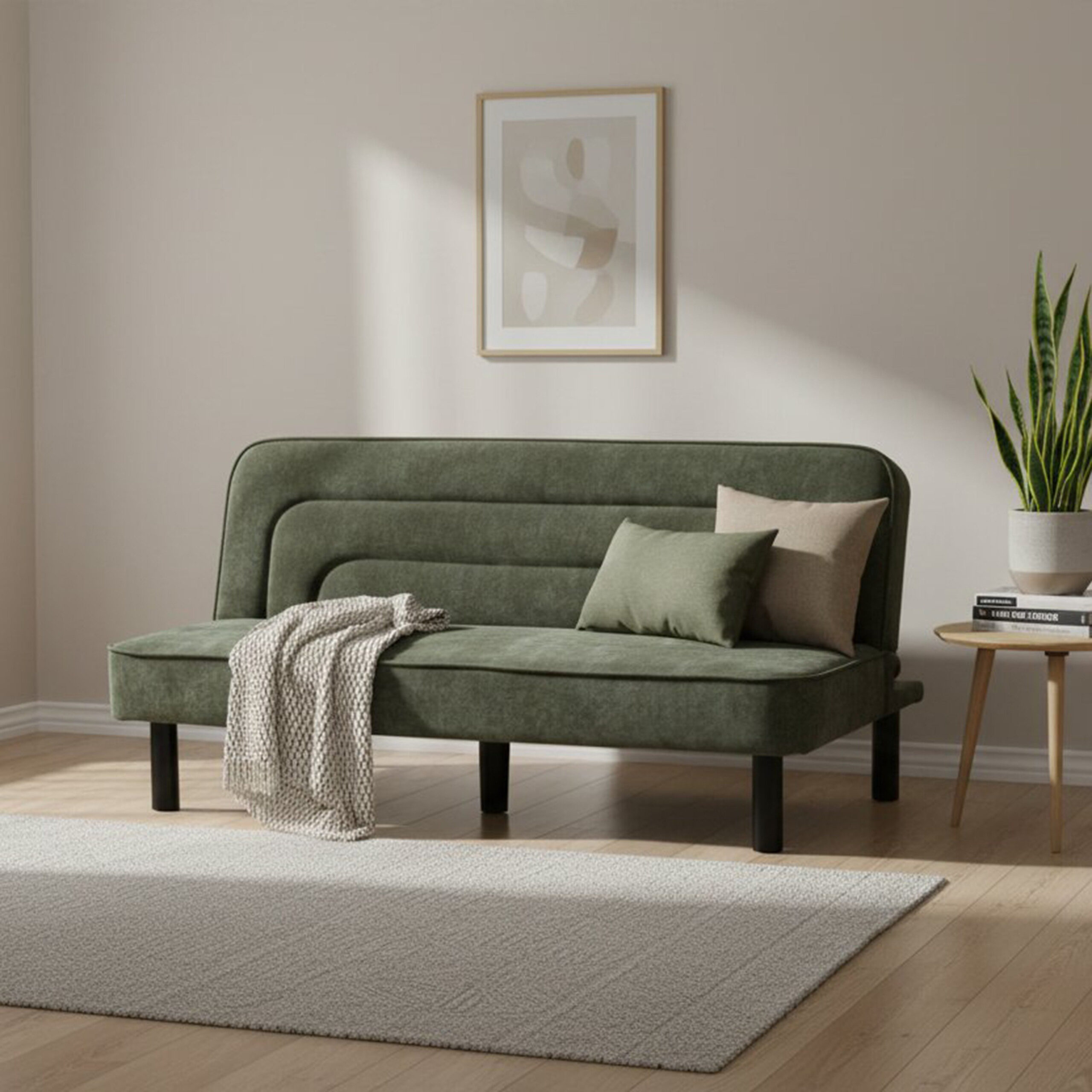 Movo Groov 3-Seater Fabric Sofa Bed - Image 11