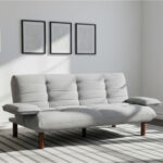 Tuscany 3-Seater Fabric Sofa Bed