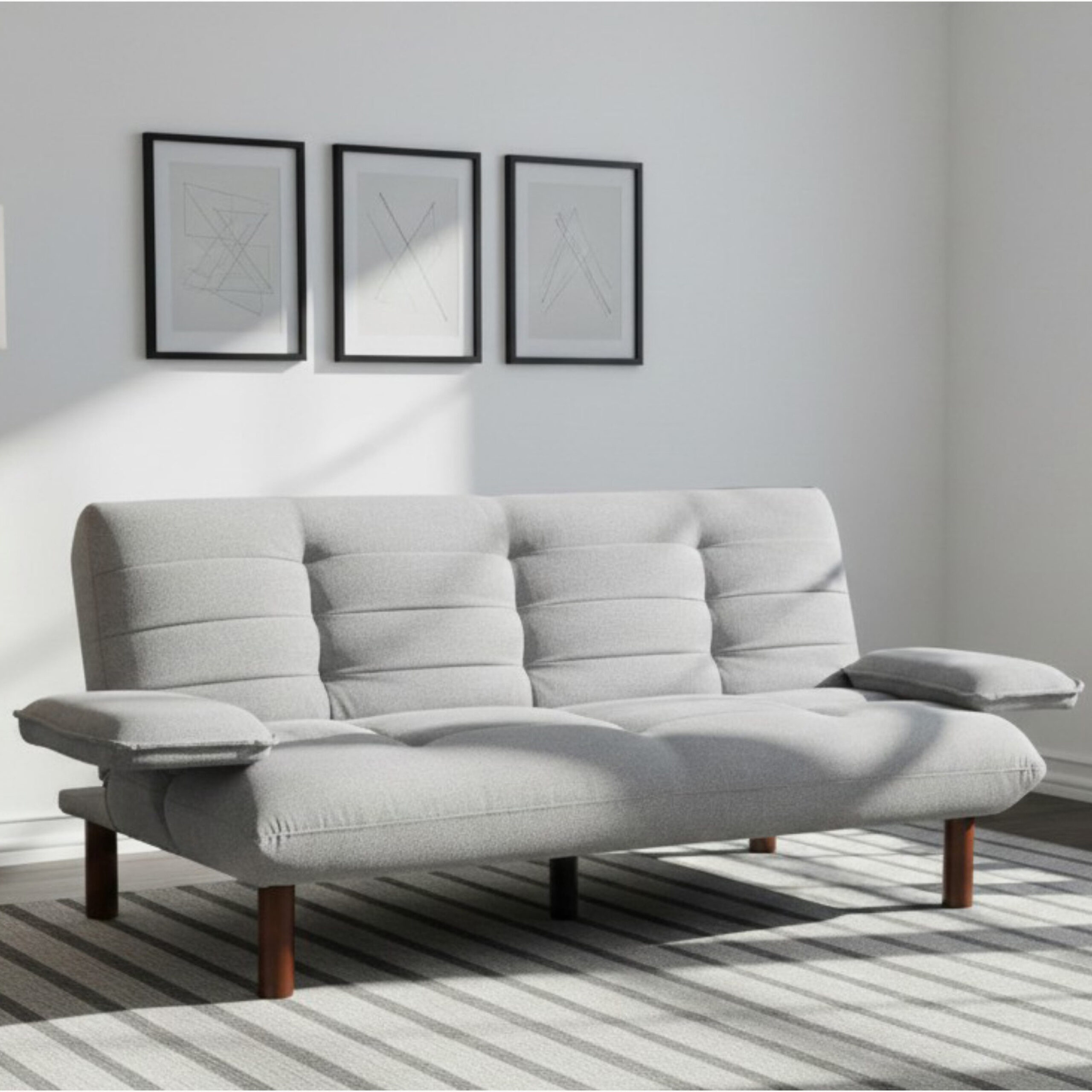 Tuscany 3-Seater Fabric Sofa Bed
