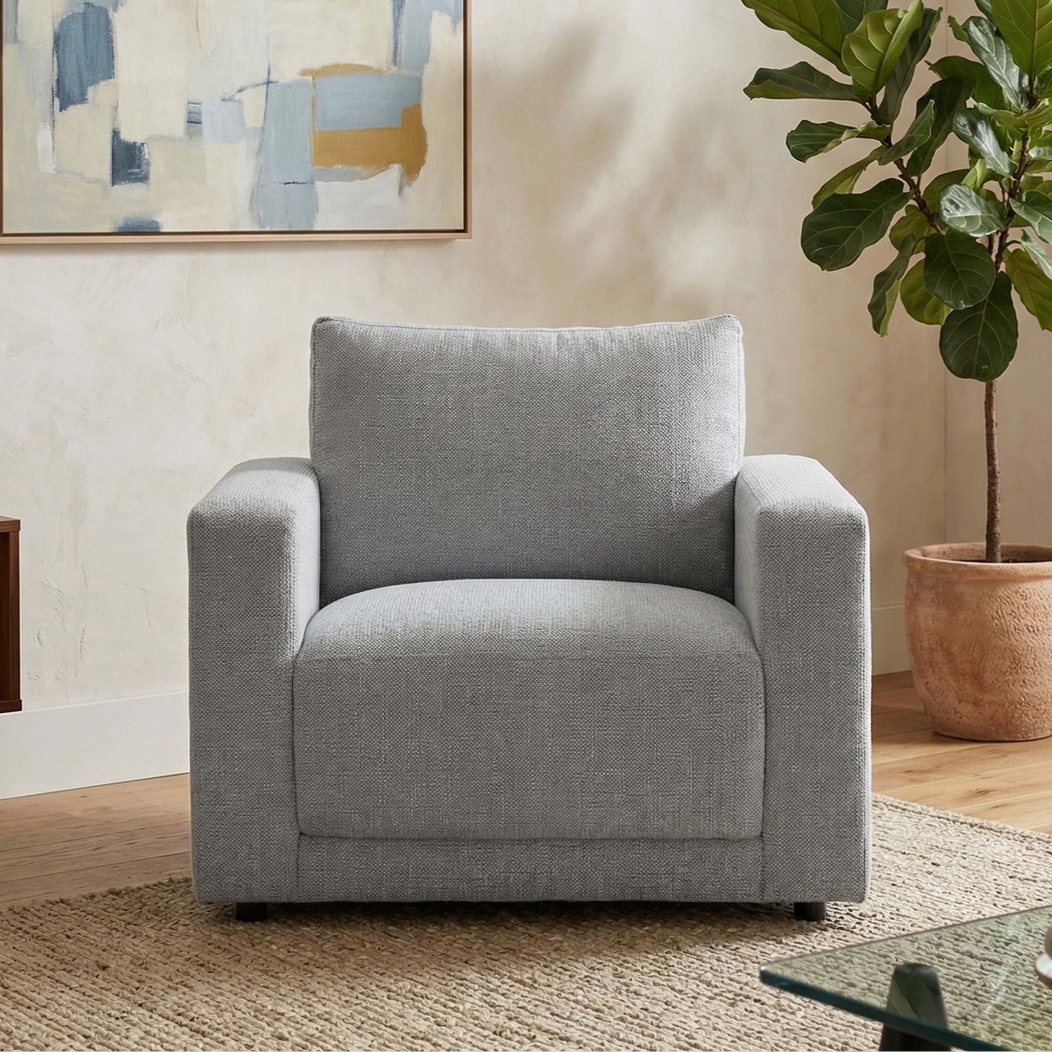 Oris Fabric Armchair Sofa