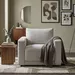 Oris Fabric Armchair Sofa - Image 12