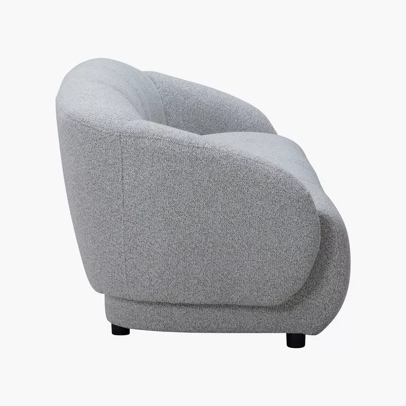 Arcos 3-Seater Fabric Sofa - Image 7