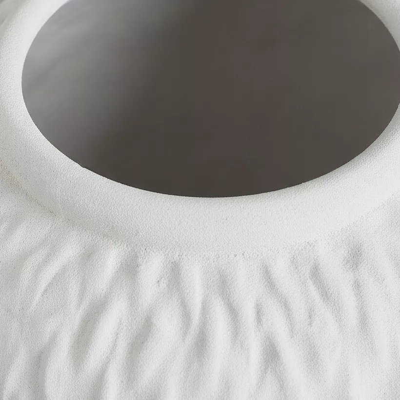 Opaline Vogish Decorative Ceramic Planter - 29x29x34 cm - Image 3