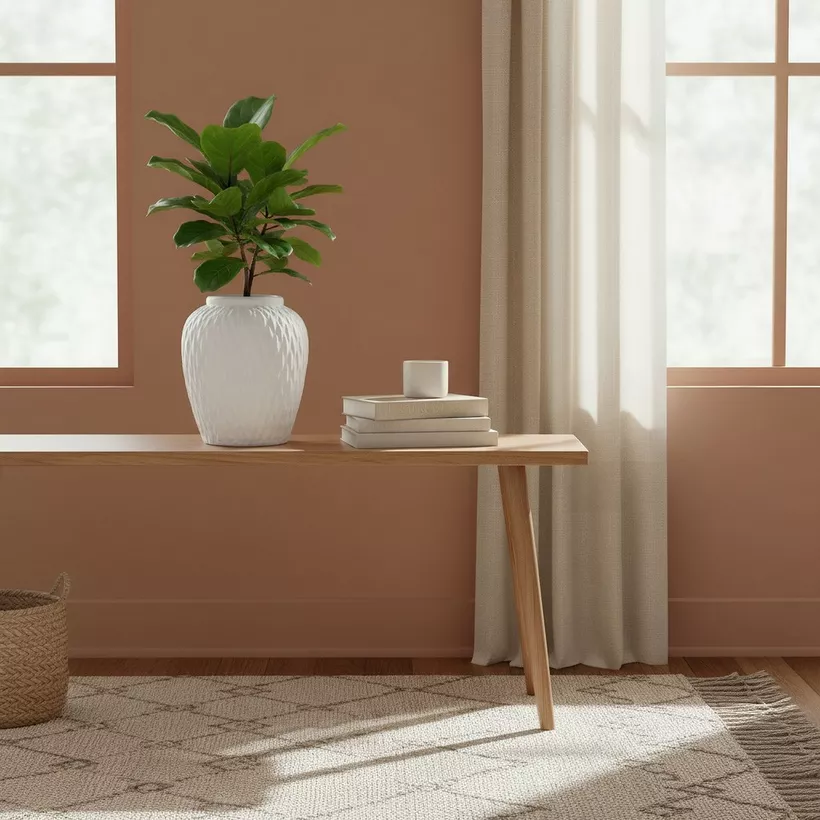 Opaline Vogish Decorative Ceramic Planter - 29x29x34 cm - Image 5