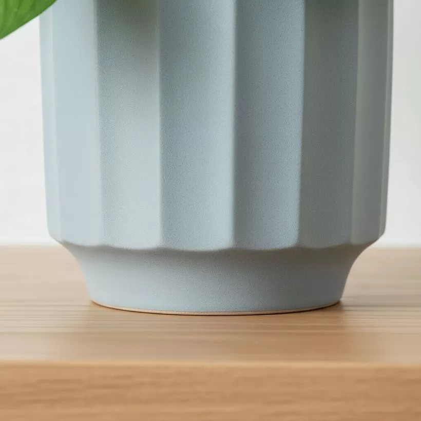 Opaline Vogish Decorative Ceramic Planter - 16x16x14 cm - Image 4
