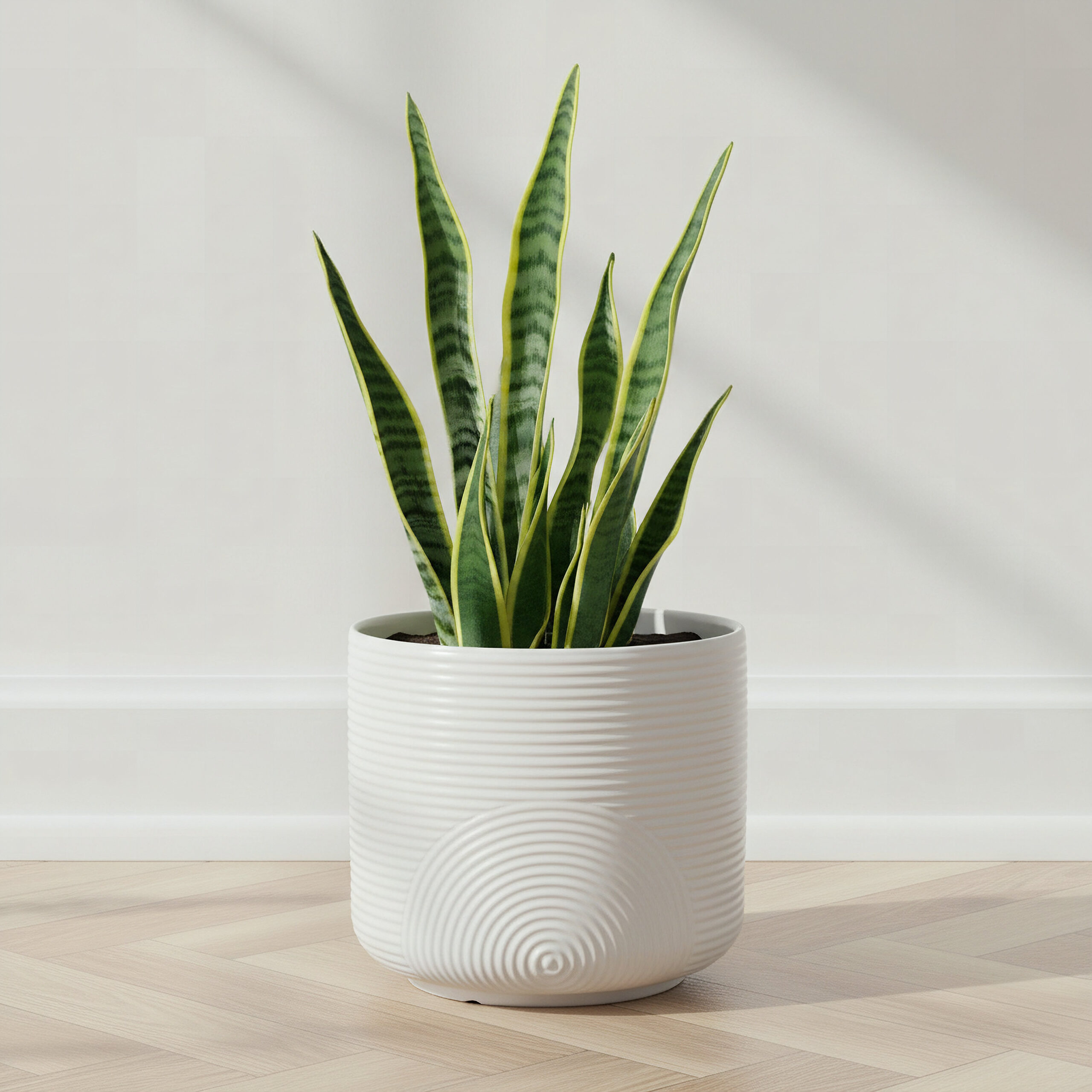 Opaline Vogish Decorative Ceramic Planter - 20.5x20.5x18.5 cm
