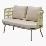 Vera Attica 4-Seater Outdoor Sofa Set with Coffee Table and Cushions