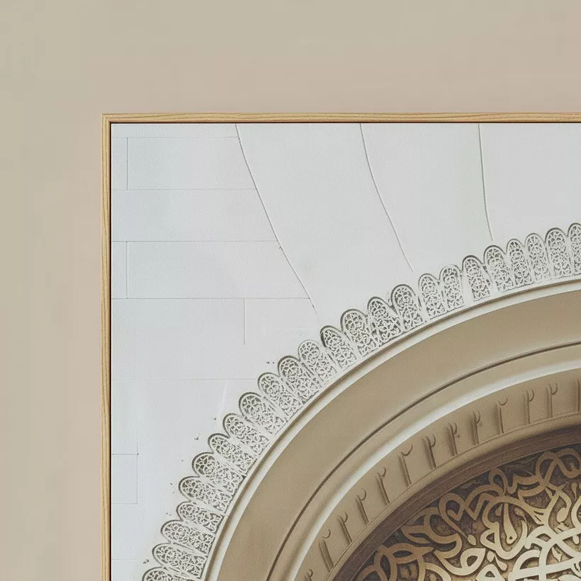 Cyprus Elara Dome Door High Gloss Framed Picture - 60x90x2.5 cm - Image 3