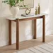 Cavon Caretto Genuine Marble Top Console Table with Solid Wood Base - Image 11