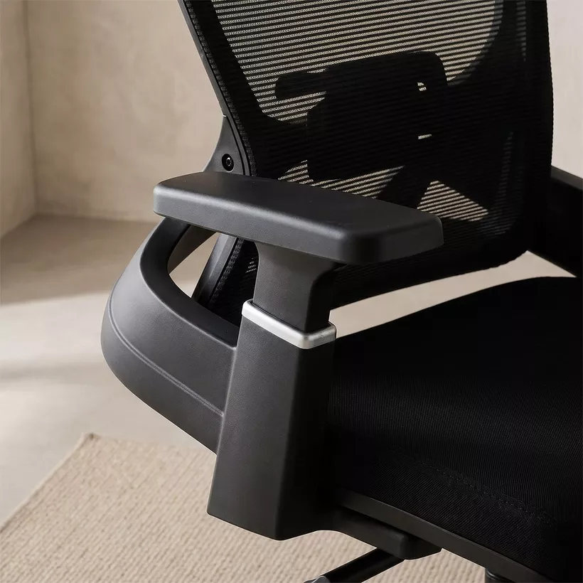 Mavis High Back Office Chair with 3D Lumbar Support and 2D Armpad - Image 2