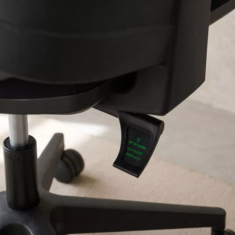 Mavis High Back Office Chair with 3D Lumbar Support and 2D Armpad - Image 10