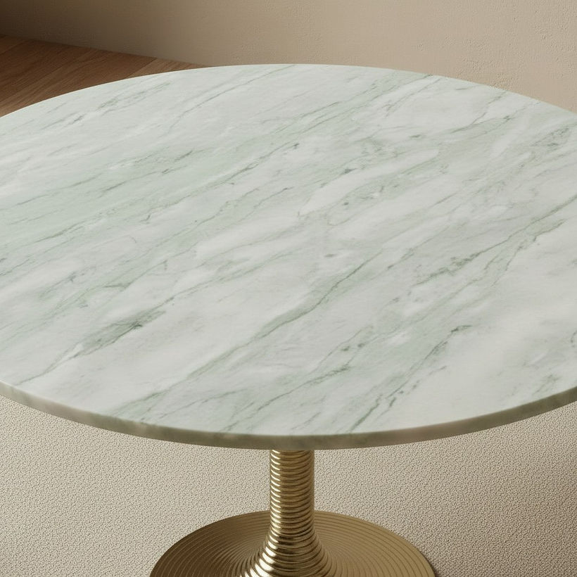 Vendra Solis Genuine Marble Top Coffee Table - Image 3
