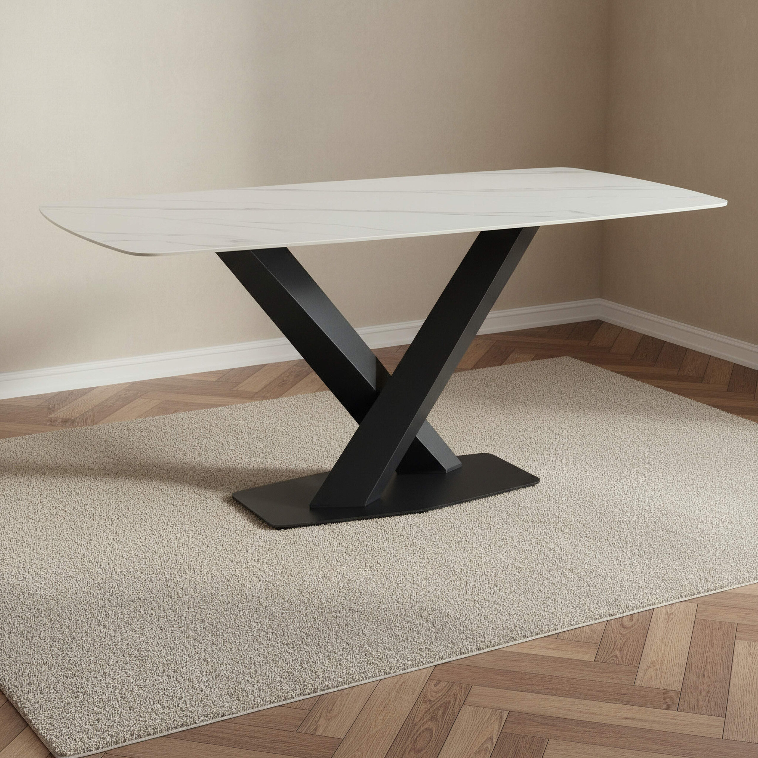 Baron NXT 6-Seater Sintered Stone Dining Table