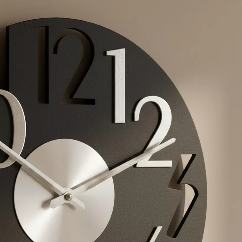 Saratoga Lume Trendy Wall Clock - 40x40x3.8 cm - Image 4