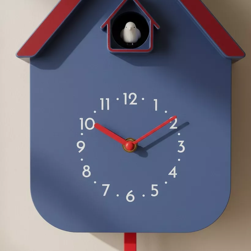 Saratoga Lume Kids Pendulum Wall Clock - 41.5x21.5x8.5 cm - Image 3