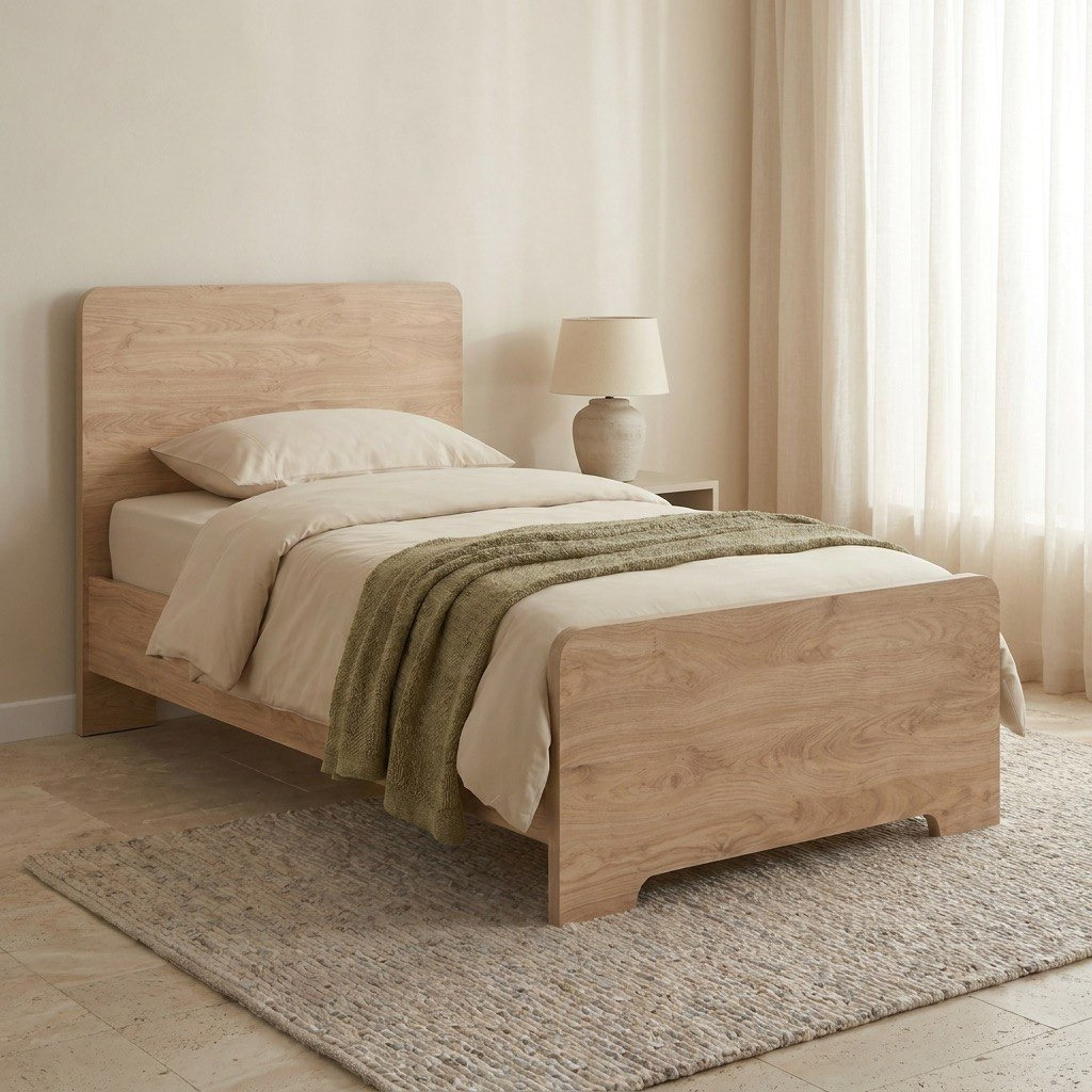 Nordica Single Bed - 90x200 cm