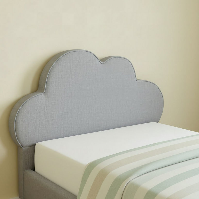 Ivory Nimbus Nxt Upholstered Twin Bed - 120x200 cm - Image 4