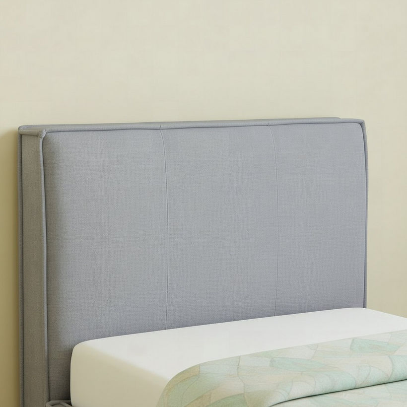 Ivory Willow Upholstered Single Bed - 90x200 cm - Image 4