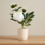 Areos Artificial Flower Potted Plants in Ceramic Pot - 38 cm