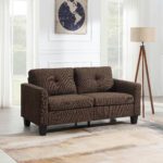 Movo Aurora 3-Seater Fabric Sofa