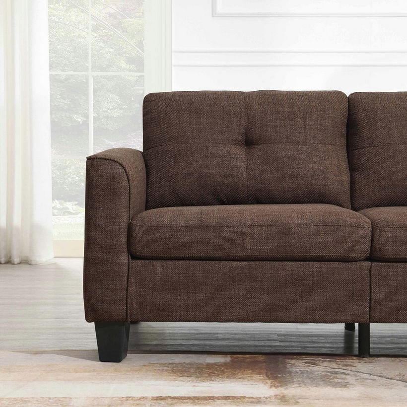 Movo Aurora 3-Seater Fabric Sofa - Image 4