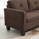Movo Aurora 3-Seater Fabric Sofa